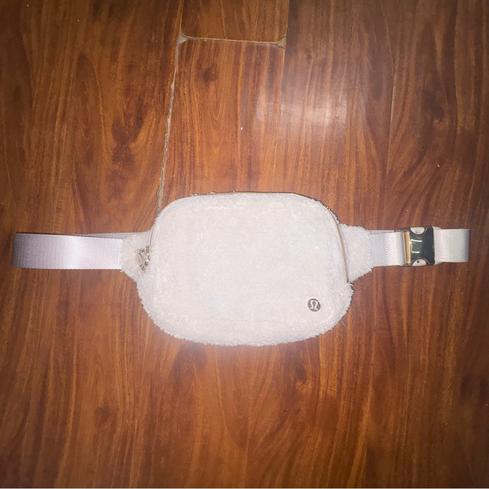 lululemon athletica Cream Belt Bag